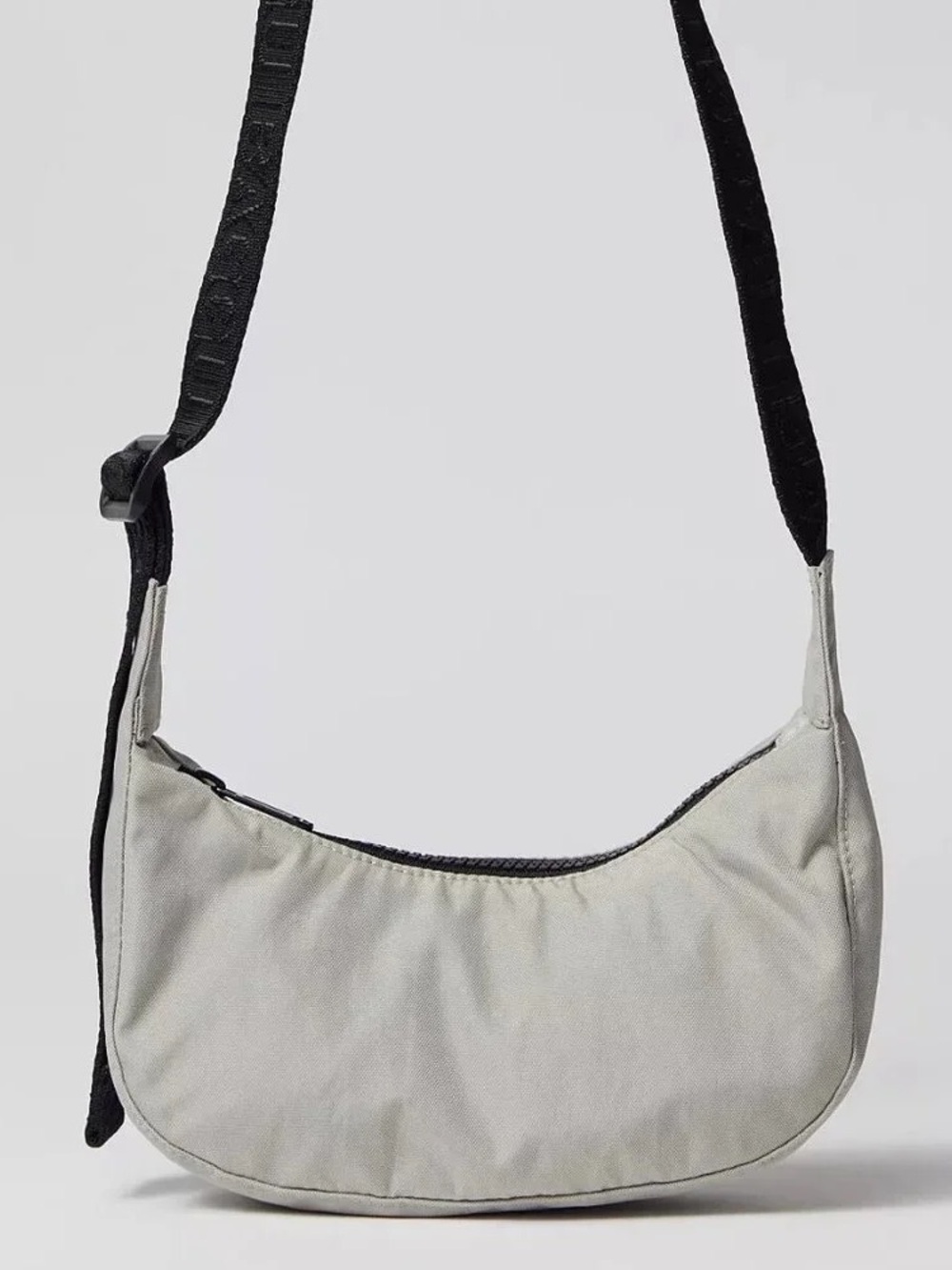 Baggu Small Crescent Bag in Grey